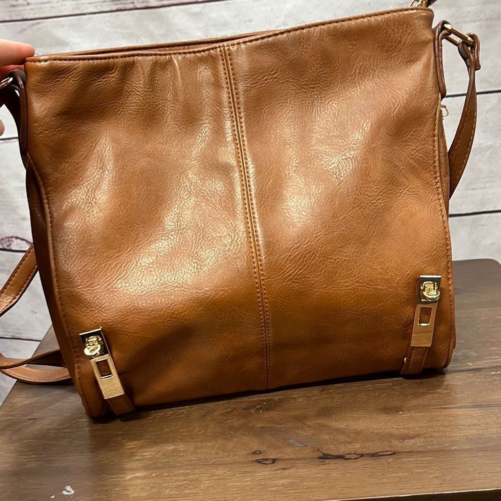 ‎MMS brown crossbody bag